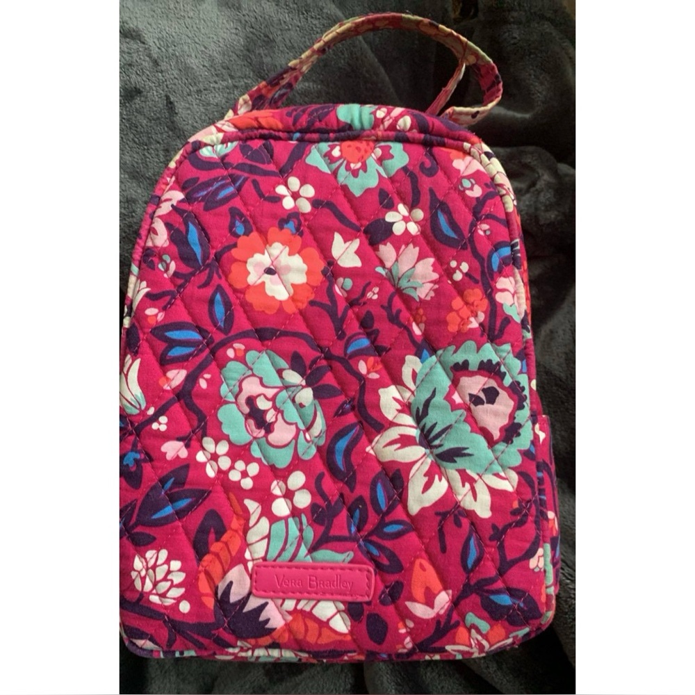 Vera Bradley Lunch Bunch Insulated lunch bag in Bloom Berry 🩷